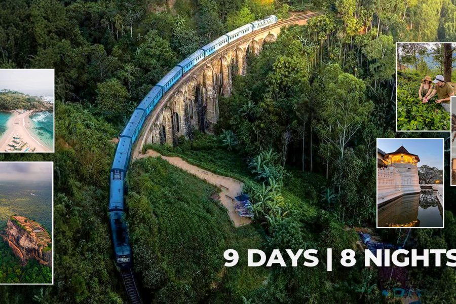 🐘 9 Days – Best of Sri Lanka Tour Itinerary
