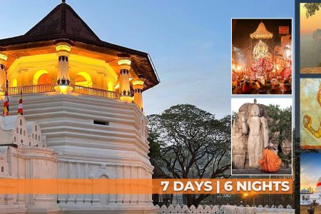 🕍 7 Days – Religion, Culture & History of Sri Lanka Tour Itinerary