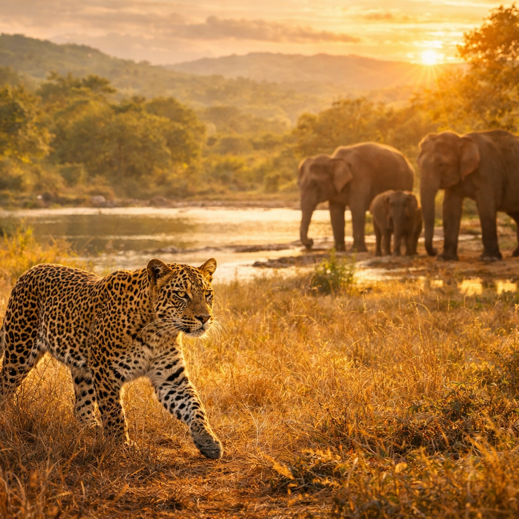 Sri Lanka wildlife safari
