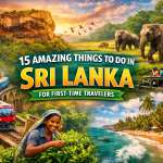 Sigiriya Rock Fortress Sri Lanka aerial view