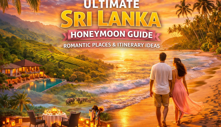 Sri Lanka honeymoon beach sunset