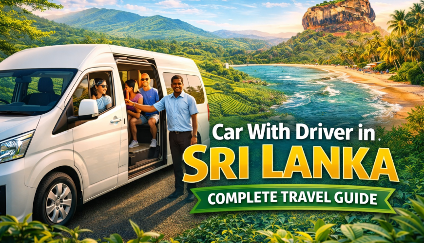 car with driver Sri Lanka travel service