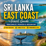 Sri Lanka East Coast travel guide featuring Trincomalee, Pasikuda and Arugam Bay