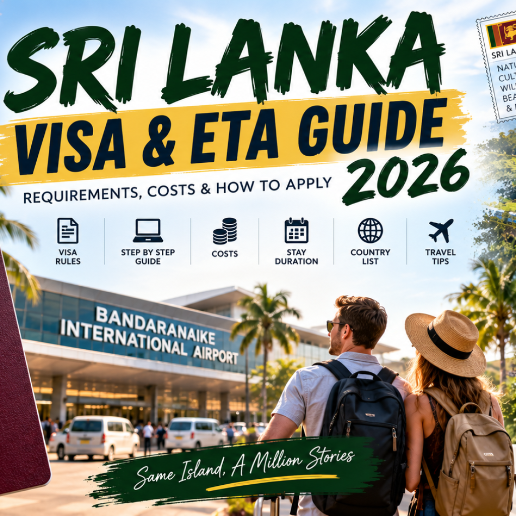 Sri Lanka Visa and ETA Guide 2026 for international tourists