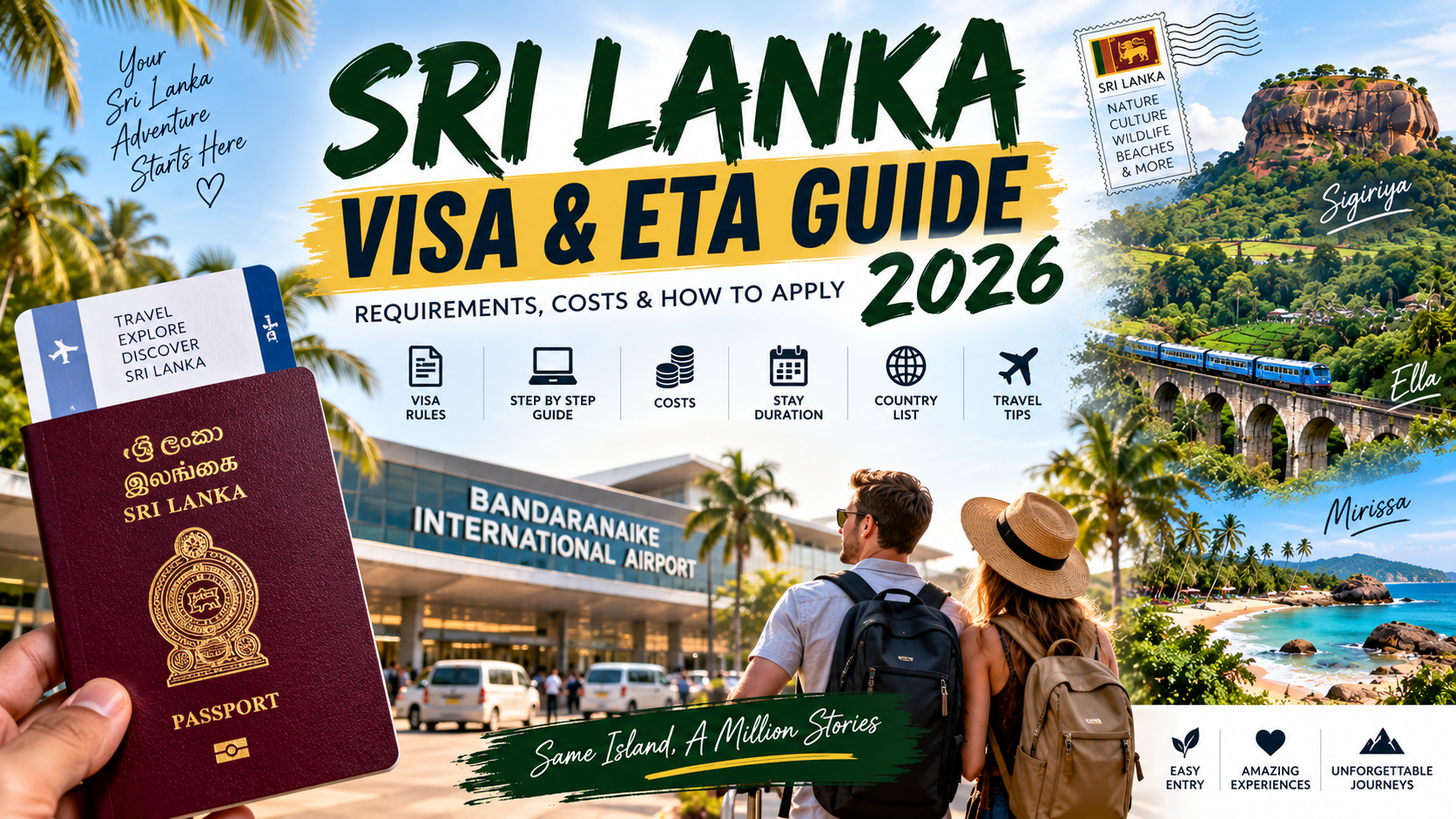 Sri Lanka Visa and ETA Guide 2026 for international tourists